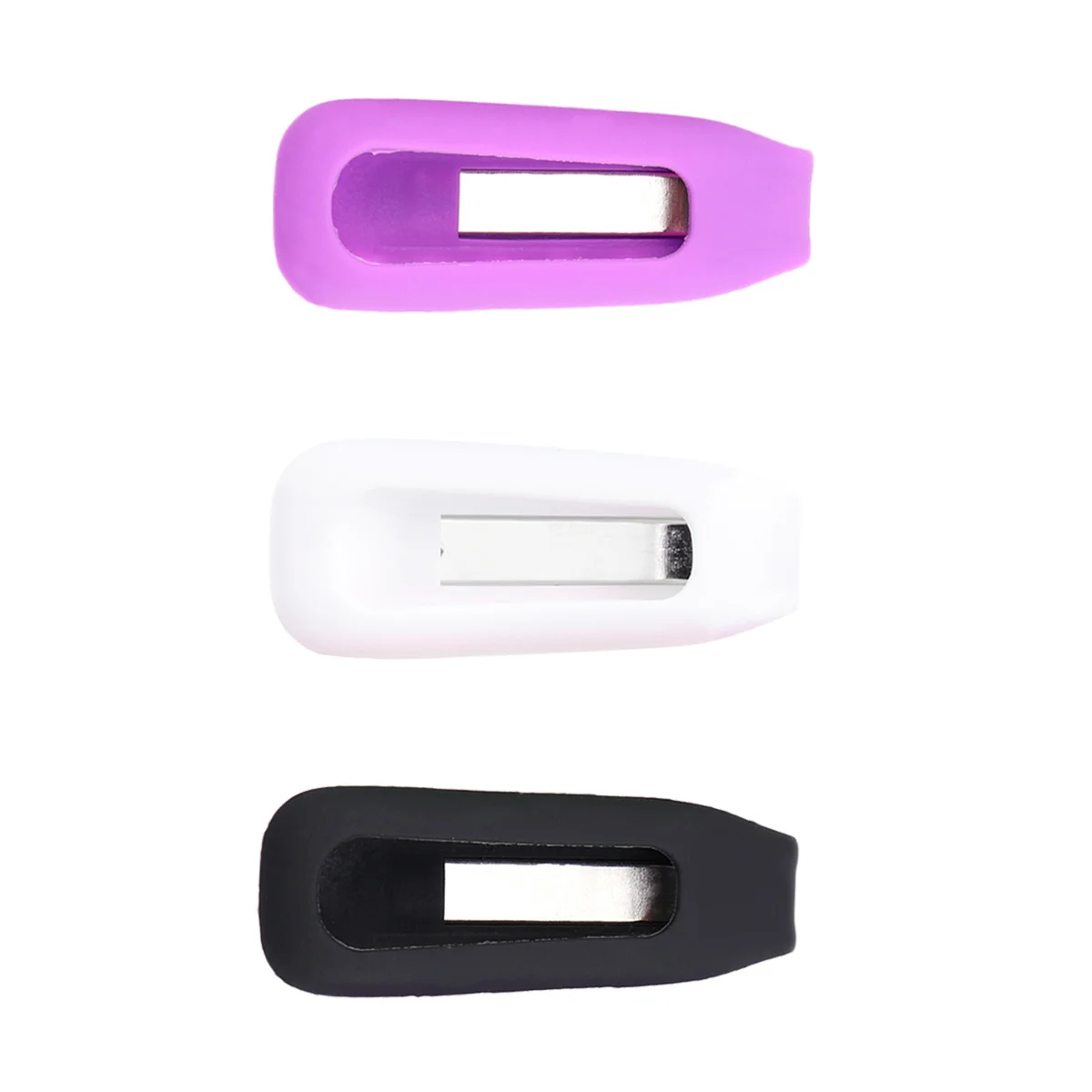 

3pcs Pedometer Silicone Clips Colorful Wireless Activity Plus Sleep Replacement Clips Holder for One