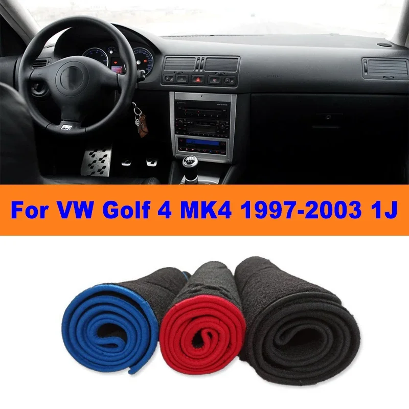 

Anti-Glare Dashboard Cover Dash Mat Non-Slip Sun Shade Pad Interior Protector For Volkswagen Golf 4 MK4 1997-2003 1J Car Part
