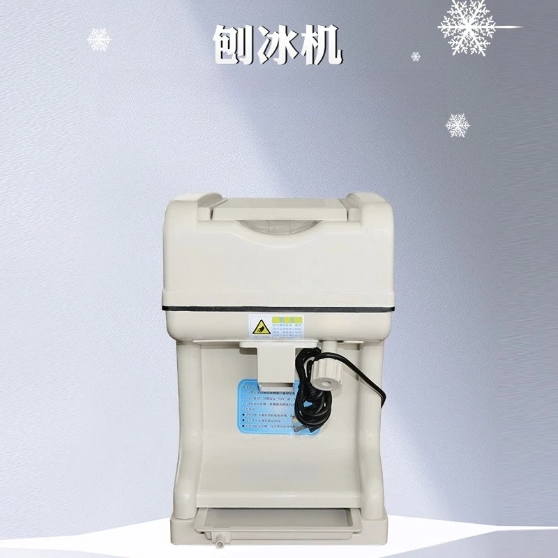 Máquina de gelo raspado pequena automática doméstica comercial máquina de smoothie de barraca de gelo esmagado