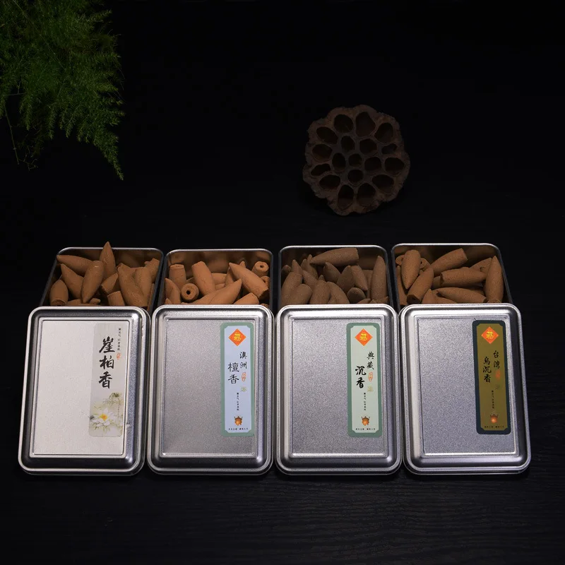 Tower Laoshan Sandalwood Extended Version Viewing Smoke Assembly Reverse Flow Cone Incense