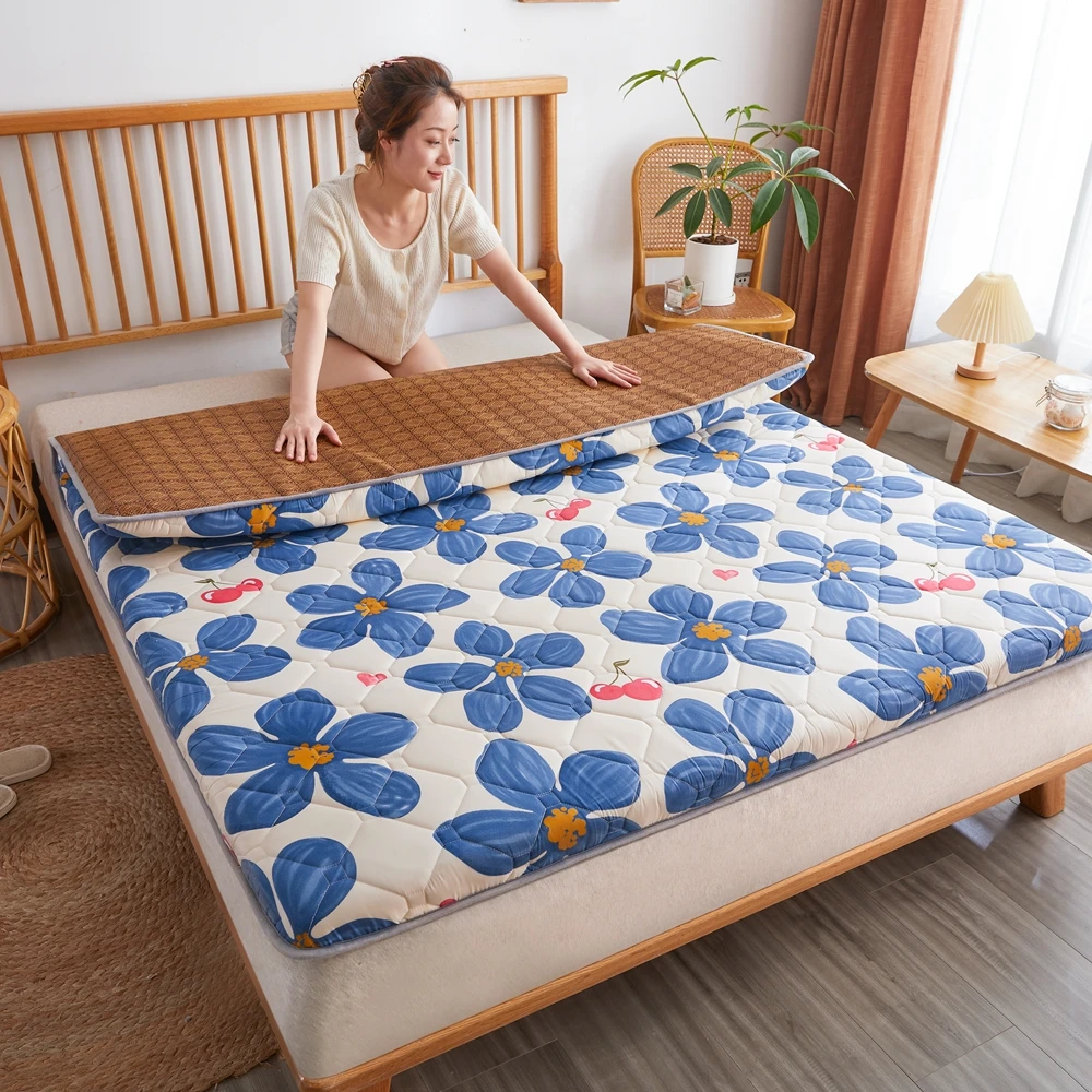 

dormitory rattan mat Multi functional double-sided rattan mat, tatami rice mattress, spring and summer student