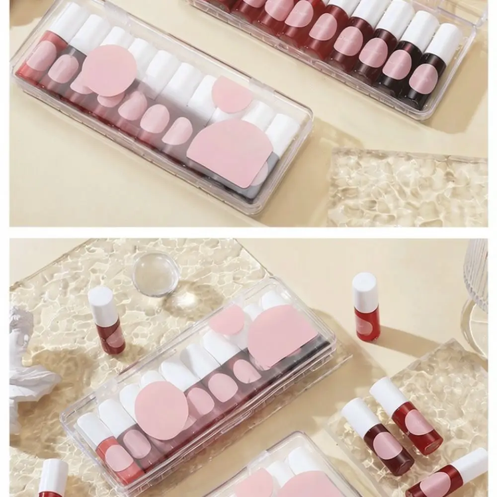 For For Dragon Ranee Hydrating Lip Stain Set Glossy Liquid Lipstick Nourishing Smoothing Natural Beauty Cosmetics