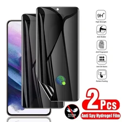 2Pcs Privacy Anti Spy Peeping Soft TPU Film For Google Pixel 9 10 Pro XL 9pro 10pro XL Screen Protector