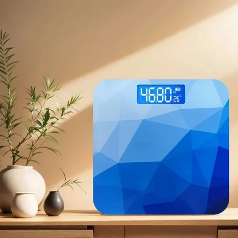 그라디언트 컬러 LCD 디스플레이 욕실 무게 체중계, 가정용 정확한 체육관 스마트 저울, 바디 무게 디지털 전자 체중계