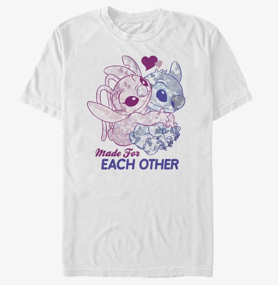 

Disney Classic Series Interstellar Baby Stitch Same Style Unisex T-shirt Parent Child Set