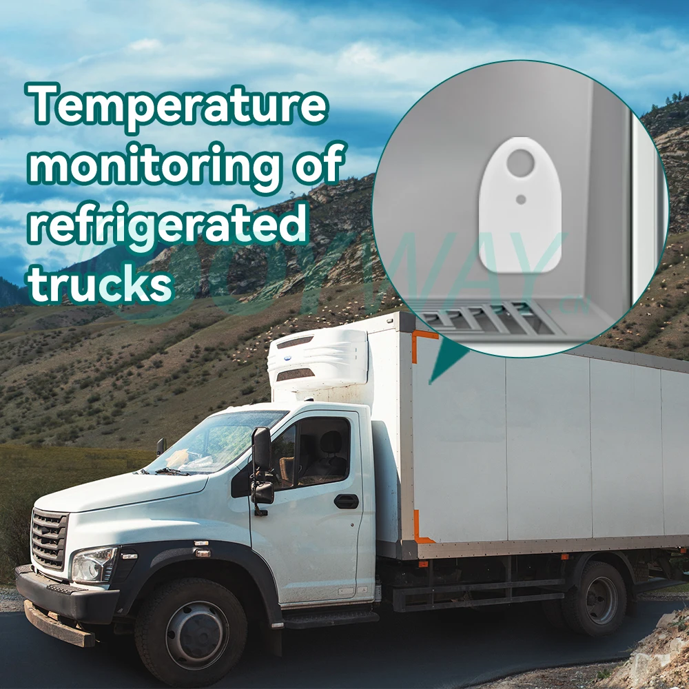 アプリ対応スマート冷蔵庫温度計センサー ワイヤレス温湿度計 データ保存機能付き