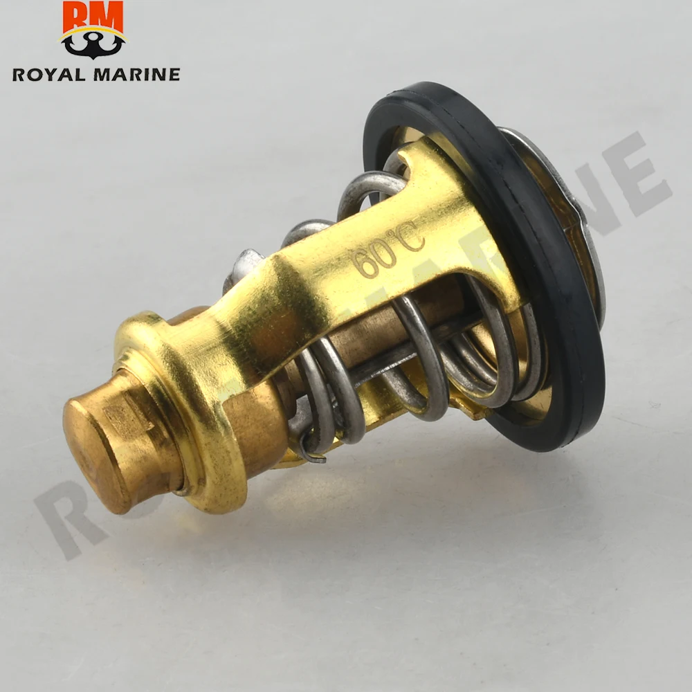 

6DA-12411 Термостат 60 ℃ Для Yamaha F 150 175 200 HP 4-тактный подвесной двигатель 6DA-12411-00-00 6DA-12411-01-00