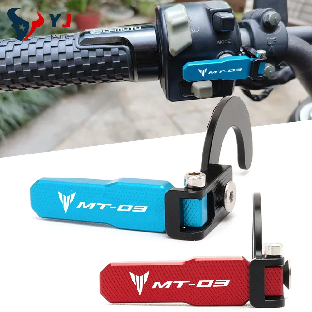 Motorcycle Switch Button Cover Horn Button Shell Extension Button Bracket For YAMAHA MT03 MT-03 MT 03 2024 2025  Accessories