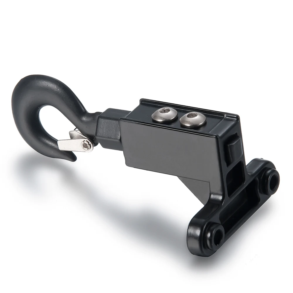 MIBIDAO Metaallegering Simulatie Trailer Lier Haak Decoratieve Gereedschappen voor Axiale SCX10 TRX-4 1/10 RC Auto Vrachtwagen Model Upgrade Onderdelen