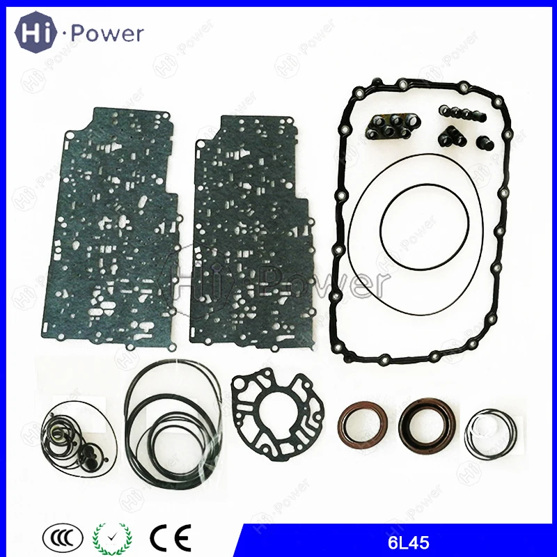 6L45E 6L50E 6L45R Automatic Transmission Clutch Overhaul Kit For BMW 6L45 6L50 Gearbox Rebuild Oil Seal Gasket Repair Kit