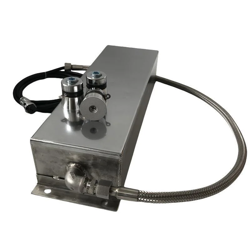 Steel Box Ultrasonic Submersible Cleaning Transducer With 25khz Ultrasonic Generator