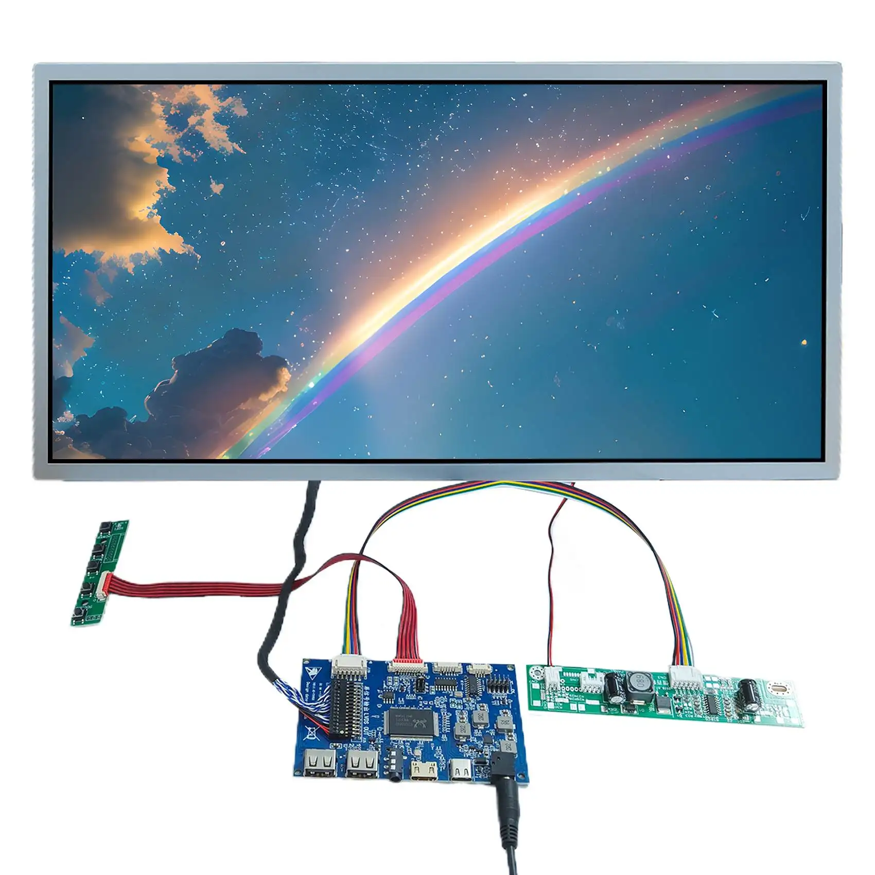 18.5 インチ VS185N81-250 1920x1080 LCD スクリーン LCD ドライバーボードキット付き