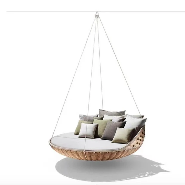 

Outdoor Swing Hanging Hammock Modern Swing Sofa Garden Hanging Bed