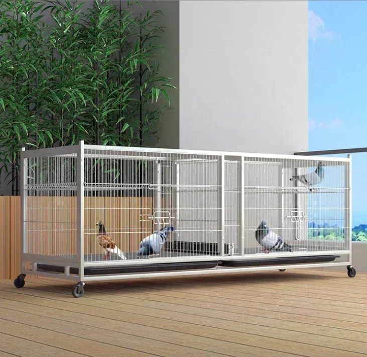 Metal Bird Cage Bird Villa Large Pigeon Breeding Cage Special Breeding Pairing Cage Black Phoenix Starling Budgie Small Pet Nest