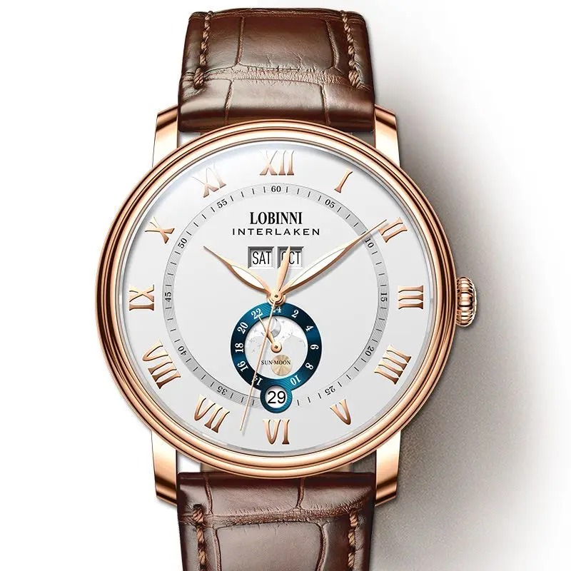 

Мужские часы, мужские механические часы, полностью автоматические механические мужские часы, известный бренд, подлинная новинка 2025 года