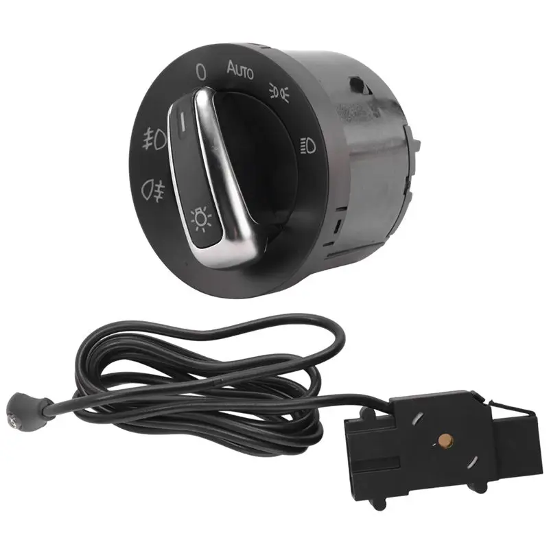 Auto Headlight Switch Replacement Parts For VW Golf Plus Jetta MK5 MK6 Scirocco Amarok Caddy For Seat Alhambra 5ND941431B