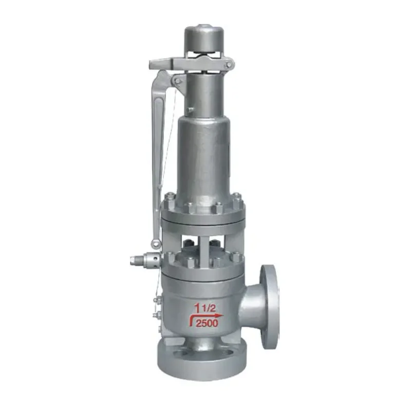 

Safety Valves WCB ZGCr5Mo Z G12CrMoV Z G1Cr18Ni9Ti ZG0Cr18Ni12Mo2Ti Stainless steel Safety Valves