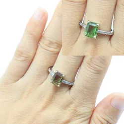 Buy 4 Get 1 Free 20x10mm Fire Rainbow Mystic Topaz Zultanite Color Changing Alexandrite Topaz CZ Ladies Engagement Silver Rings