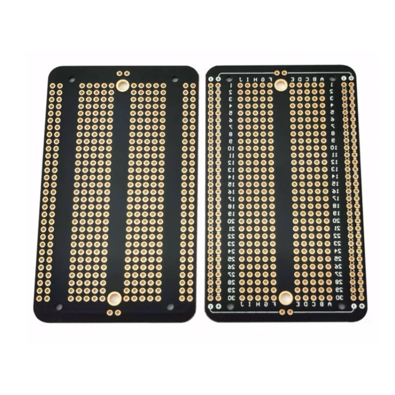 5PCS 5.2x8.9cm Standard Permanent Breadboard Solder Pcb Board Diy Prototype Electronics 52mm*89mm Prototype Board Protoboard
