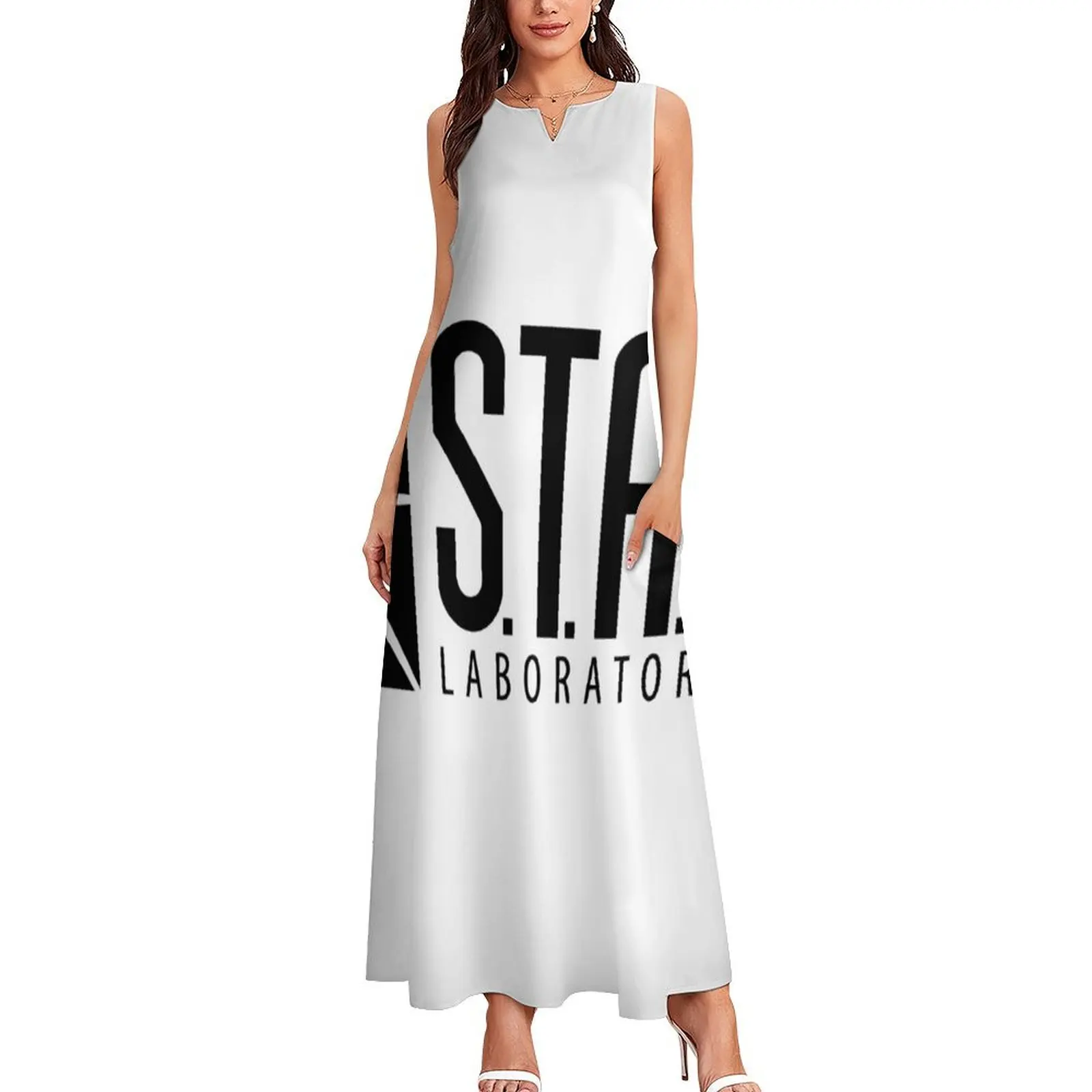 S.T.A.R. LABORATORIES Long Dress summer dress women 2025 elegant chic women dresses promotion