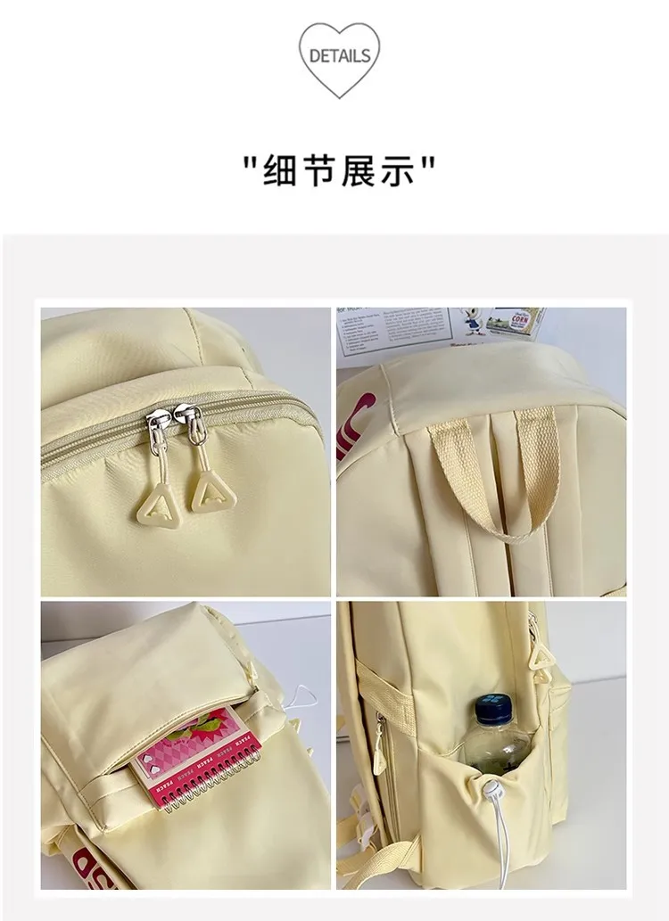 school bag Kids backpack water proof Preschool Ages 6-18 Spine protection Reduce the burden Large capacity