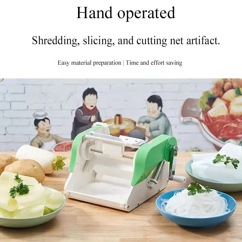 Commercial Waterfall Potato Chip Slicer Decorative Lotus Root Chip Cutter Vegetable Shred Processing Equipment