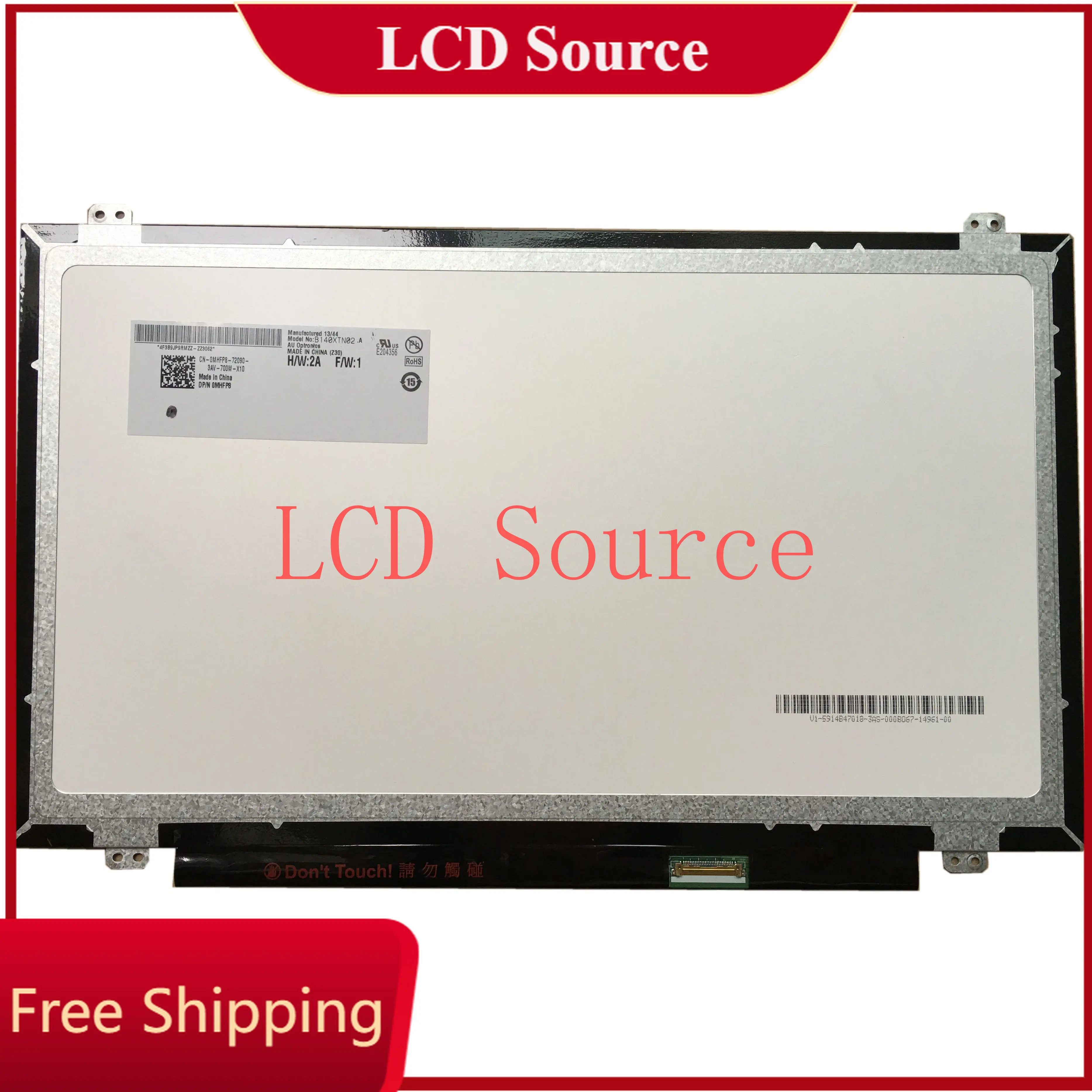 N173O6-L02 Rev C3 fit LP173WD1 TLA1 LTN173KT01  TLC3 B173RW01 17.3LED 40-pin Laptop Display LCD LED Screen Panel NEW