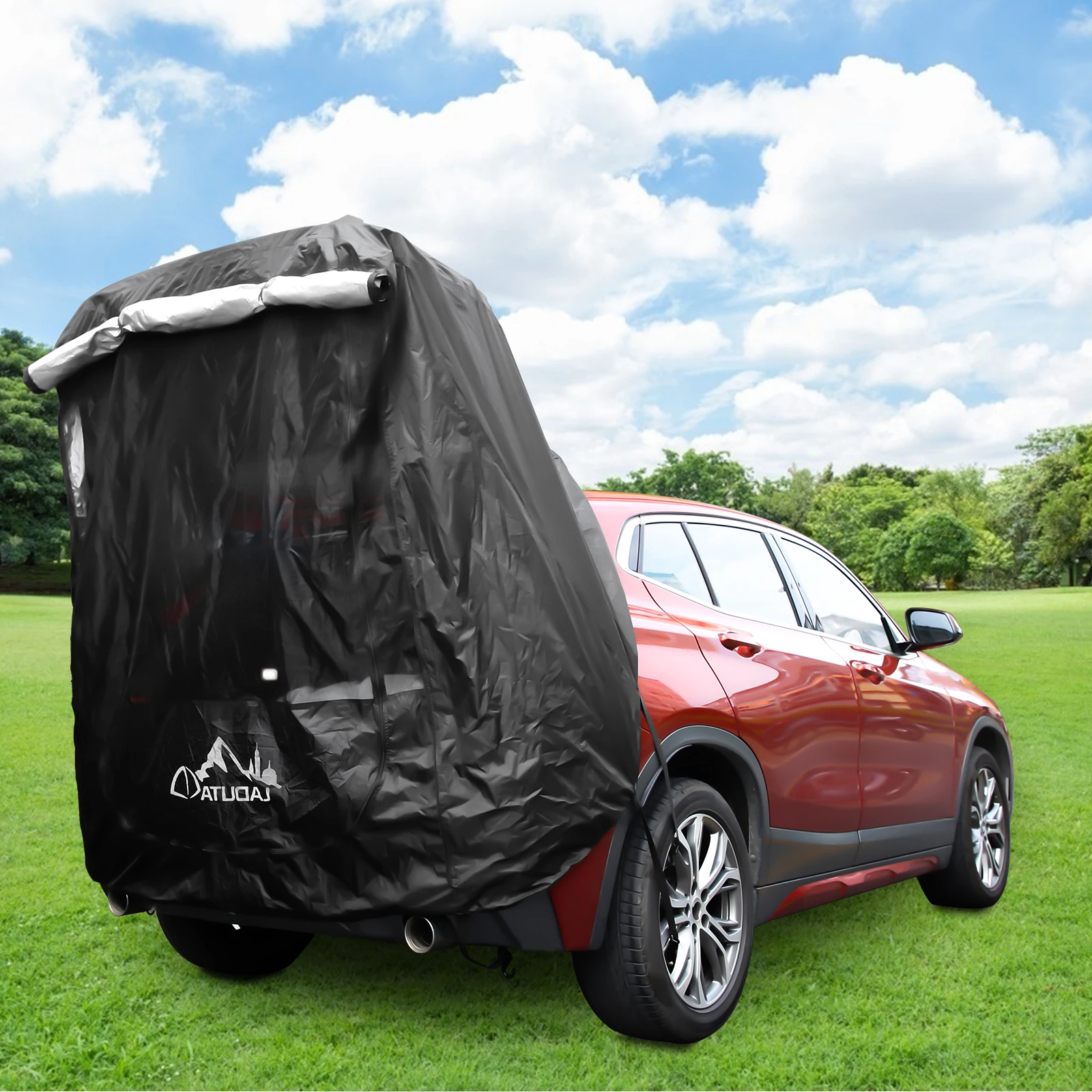 Multifunctional  Car Tent Trunk Sunshade Rainproof Outdoor Travel Self-driving Tour Barbecue Camping Tail Extension Rear Tent