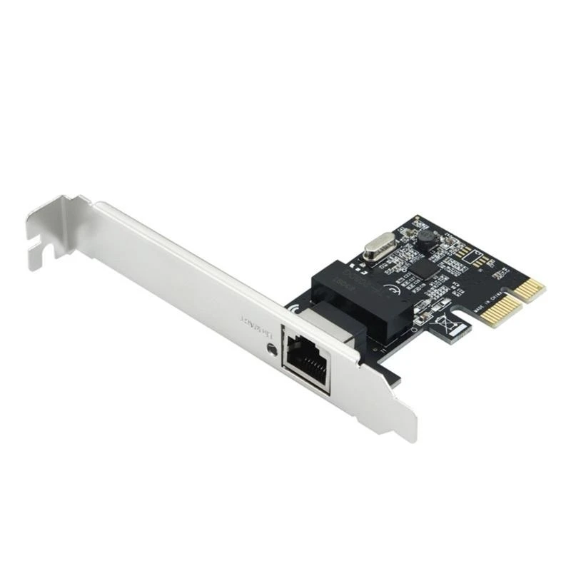 

10M/100M/1000Mbps Gigabit Ethernet PCIE Networking Card RJ45 LAN Adapter PCIe HX5E