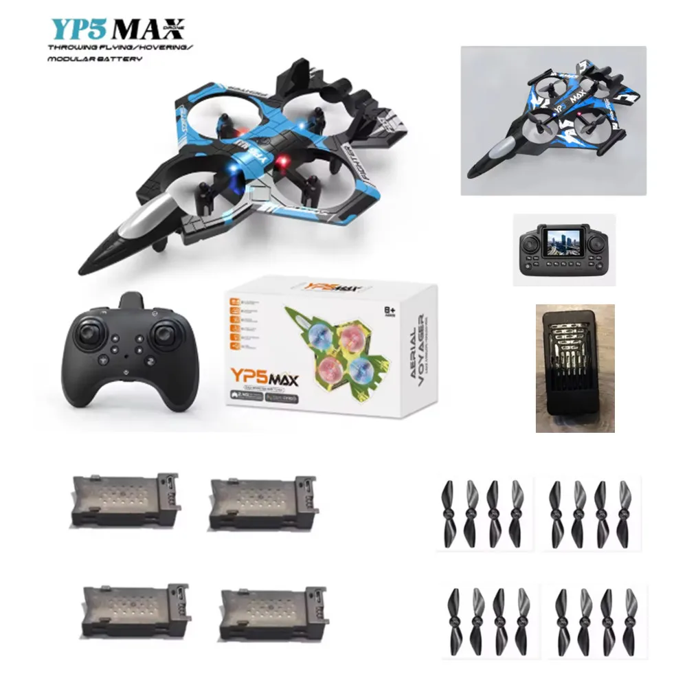 YP5 RC Drone Battery Accessories 3.7V 500mAh / Propeller Blades / For YP5MAX Drone Spare Parts