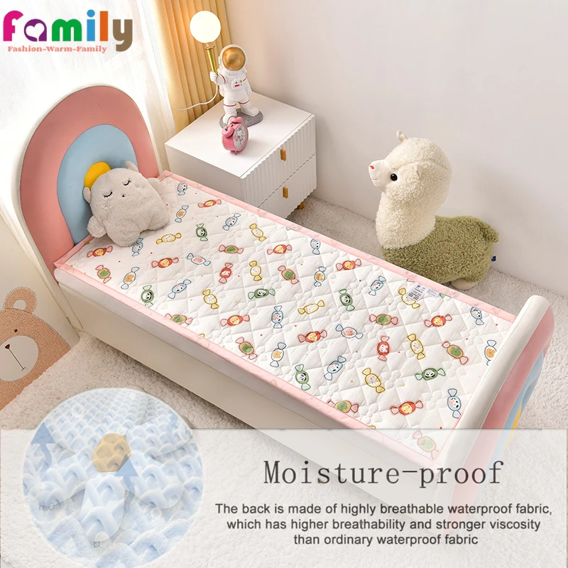 

Waterproof Pure Cotton Mattress Convenient Home Outdoor Increase Sleep Quality Queen King Twin Kid Baby Anti Mites Tatami Mat