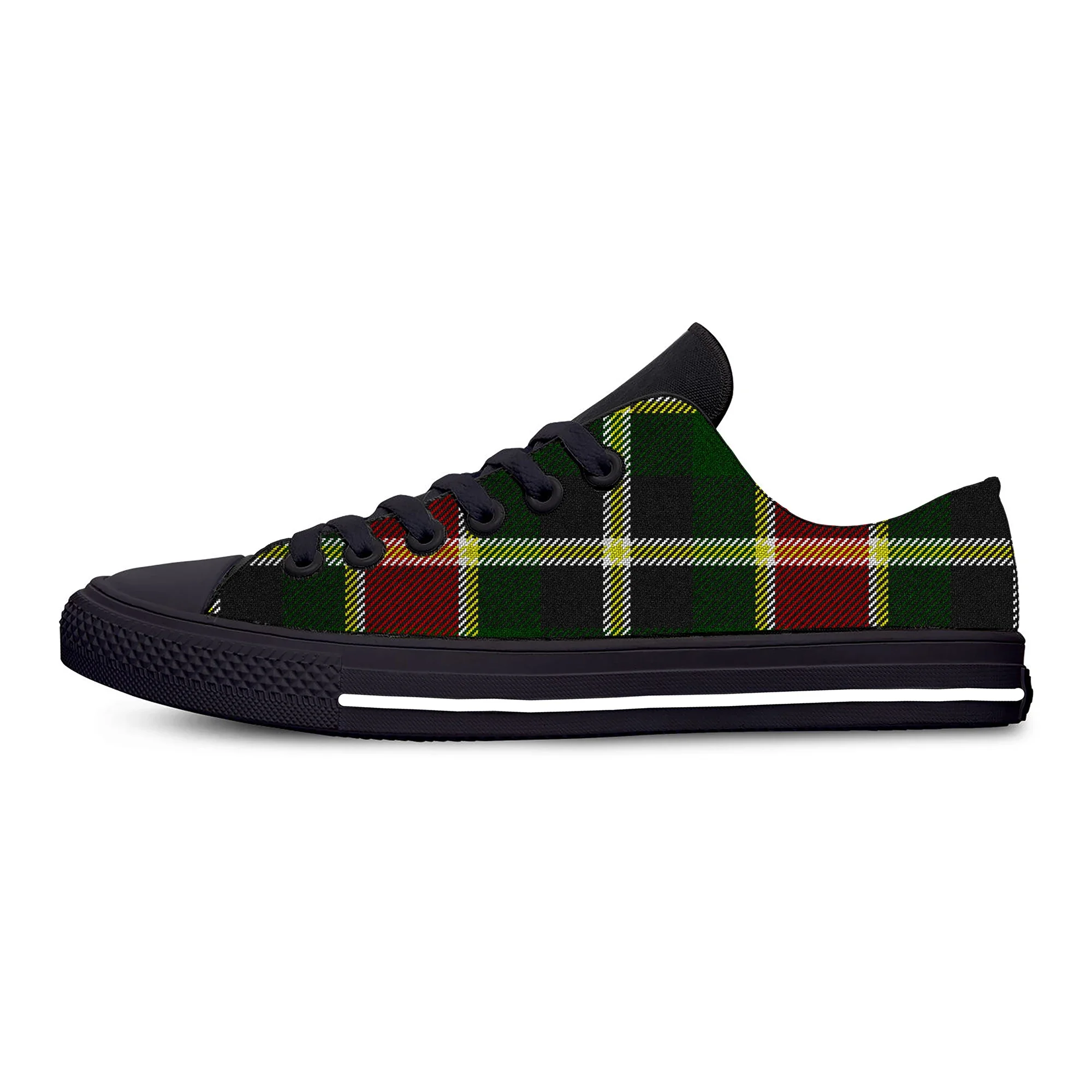 Hot The Farrell Clan of Ireland Tartan Low Top Lightweight Board Shoes Breathable Men Women Sneakers Fashion Summer Casual Shoes