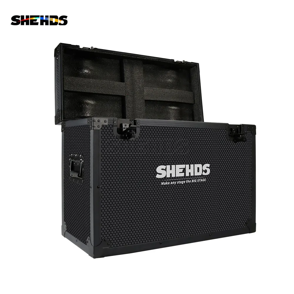 Imagem -04 - Shehds-feixe de Led com Canhão de Tempo Limitado Unidades 19x15w Rgbw Iluminação com Case de Voo para Festa Discoteca Ktv