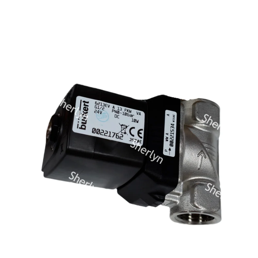 Stainless Steel BURKERT Solenoid Valve 00221762 6213 Type G1/2 2/2 Normally Closed 13 Flow Hole 00221763 00221765