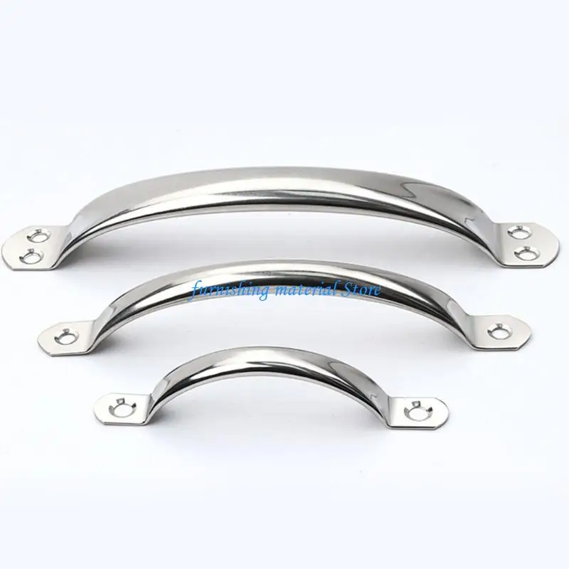 Y5GD Stainless Steel Cabinets Handle Curved Tube Structure Multipurpose for Furniture