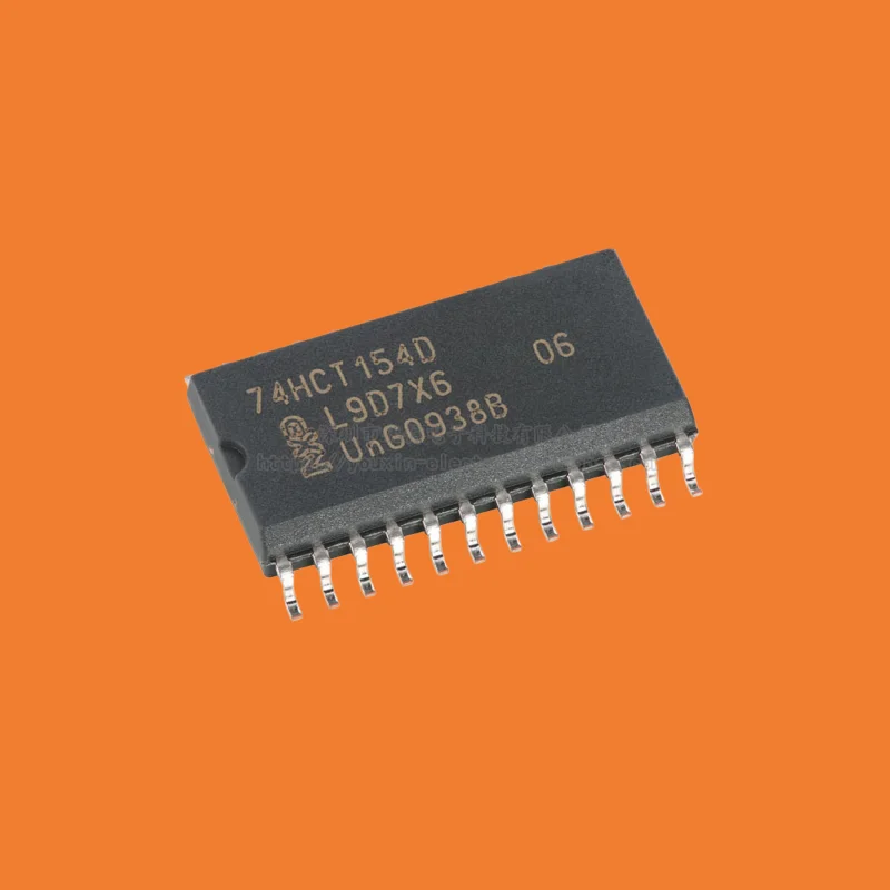 10pcs/Original genuine 74HCT154D, 653 SOIC-24 4 to 16 line decoder/demultiplexer