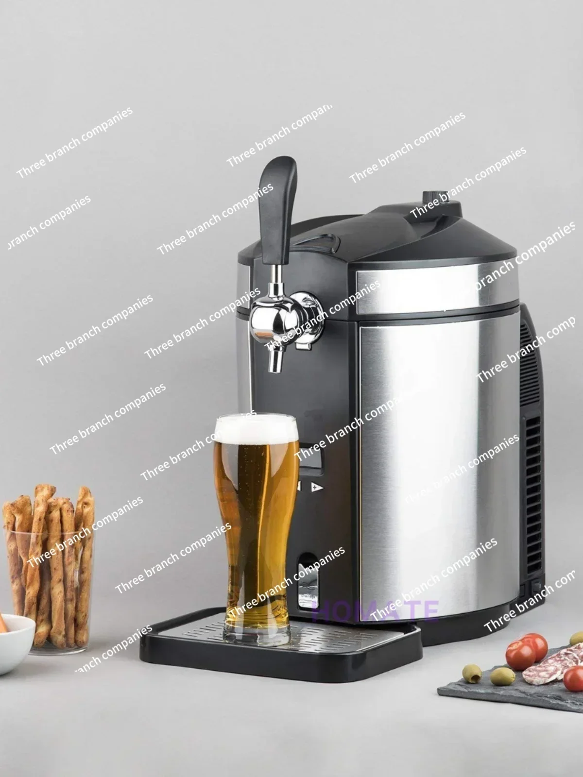 5 Liters Beer Barrel Draught Beer Machine Commercial Household Automatic Cold Wine  Equipment Small Barbecue Draft