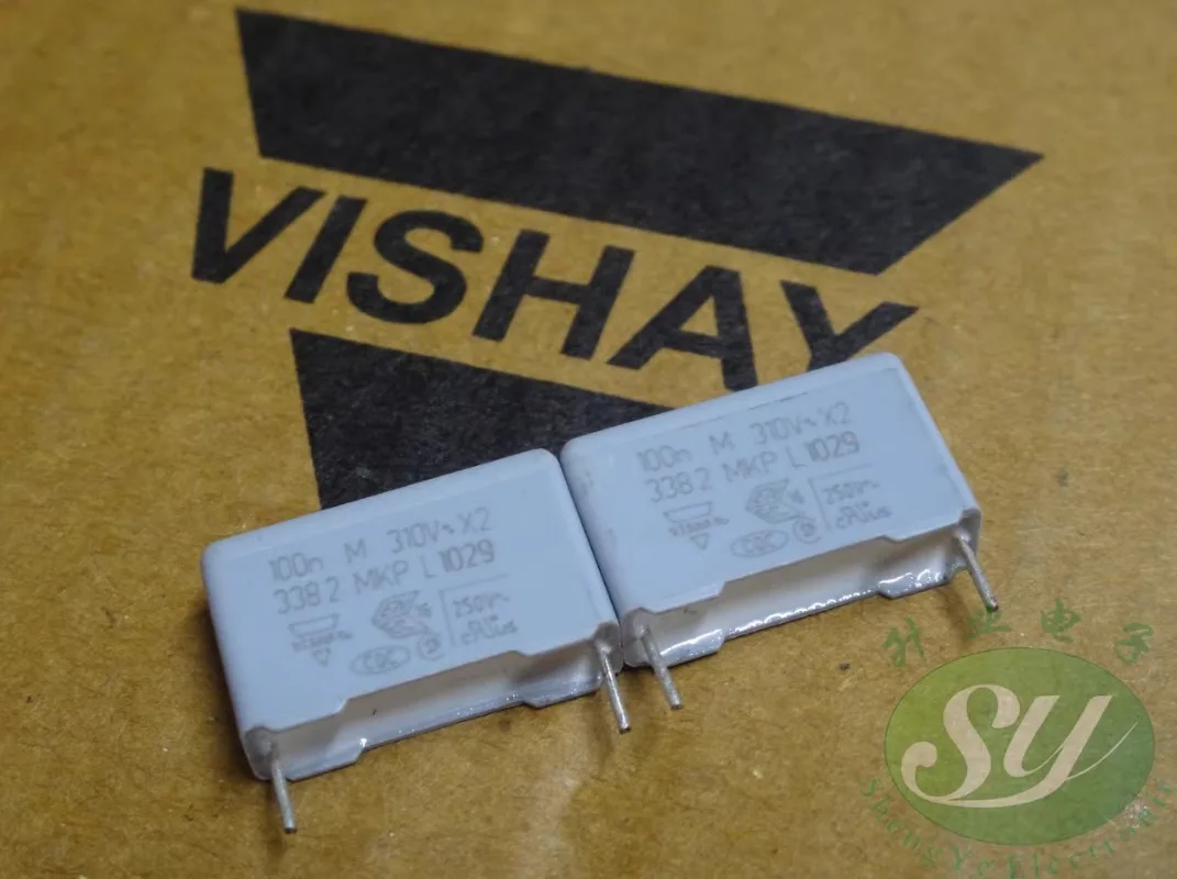 10 peças mkp338 0.1uf/310vac 100nf u1 104 novo capacitor de filme 15mm