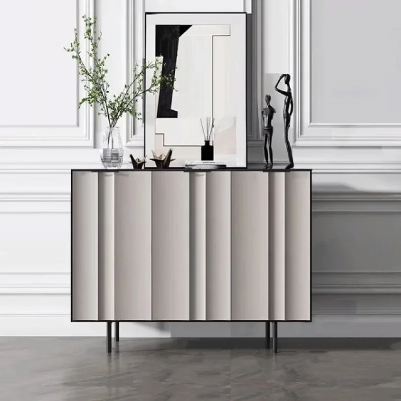 خزانة جانبية بسيطة وحديثة، خزانة شاي بتصميم شمالي، خزانة المشاهير على الإنترنت، خزانة جانبية للمطاعم، إبداعية #1