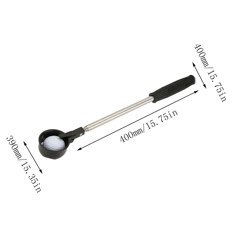 Telescopic Golf Ball Retriever Stainless Steel Shaft Golf Ball Picker Ball Pick