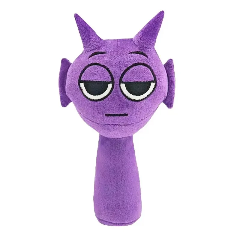 25cm sprunki robô de pelúcia nigger periférico macio pelúcia bonito plushies boneca animal travesseiro decoração para casa presente natal brinquedos do miúdo