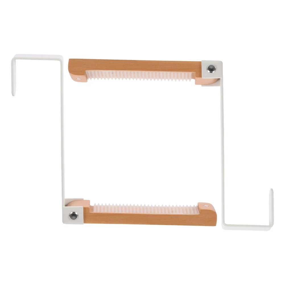 

2pcs Door Hooks Foldable Hanger Sturdy Over Door Organizer Clothes Coat Rack Storage Towel Jeans Handbag Holder