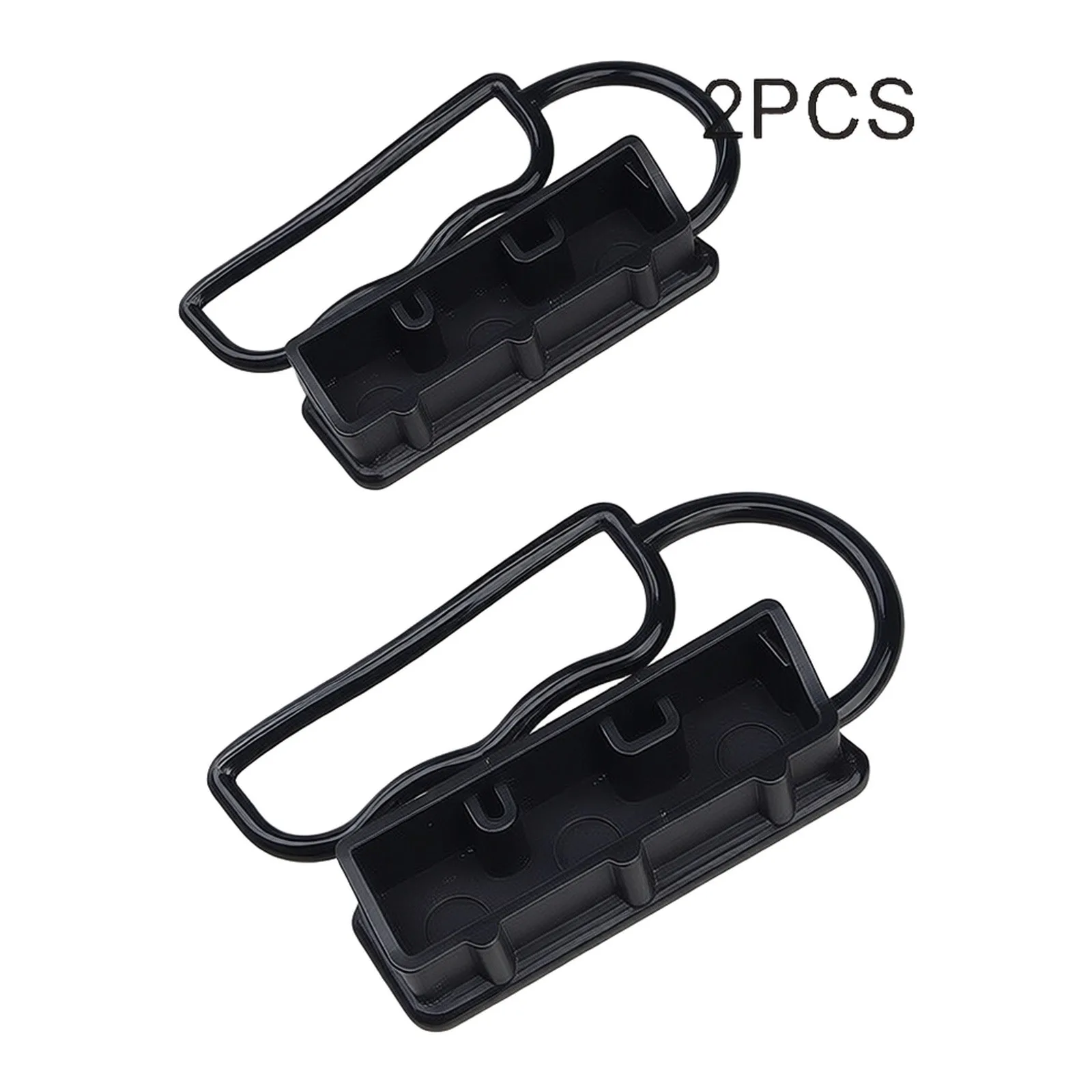 2-Pack For 50A 3-Pole Battery Connector Dust Cover for Use in for rvs Yachts Buses Trailers and Utility Vehicles