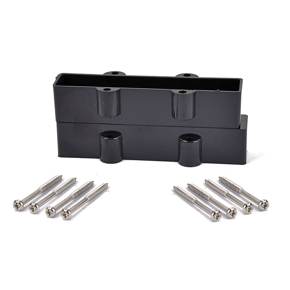 

2 Pcs Bass Pickup Cover Lightweight 8 Holes Electric Guitar Professional Humbucker Nice Texture