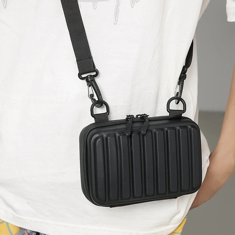 للجنسين الترفيه حقيبة كتف الجيش الأخضر بولي كلوريد الفينيل شفافة حقيبة كروسبودي للنساء 2025 صندوق صغير حقيبة يد محفظة حقيبة رافعة عادية