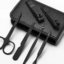 

New Nail Scissors Set Household High End Mens And Womens Special Nail Clippers Manicure Beauty Tools 6 Piece Portable Household