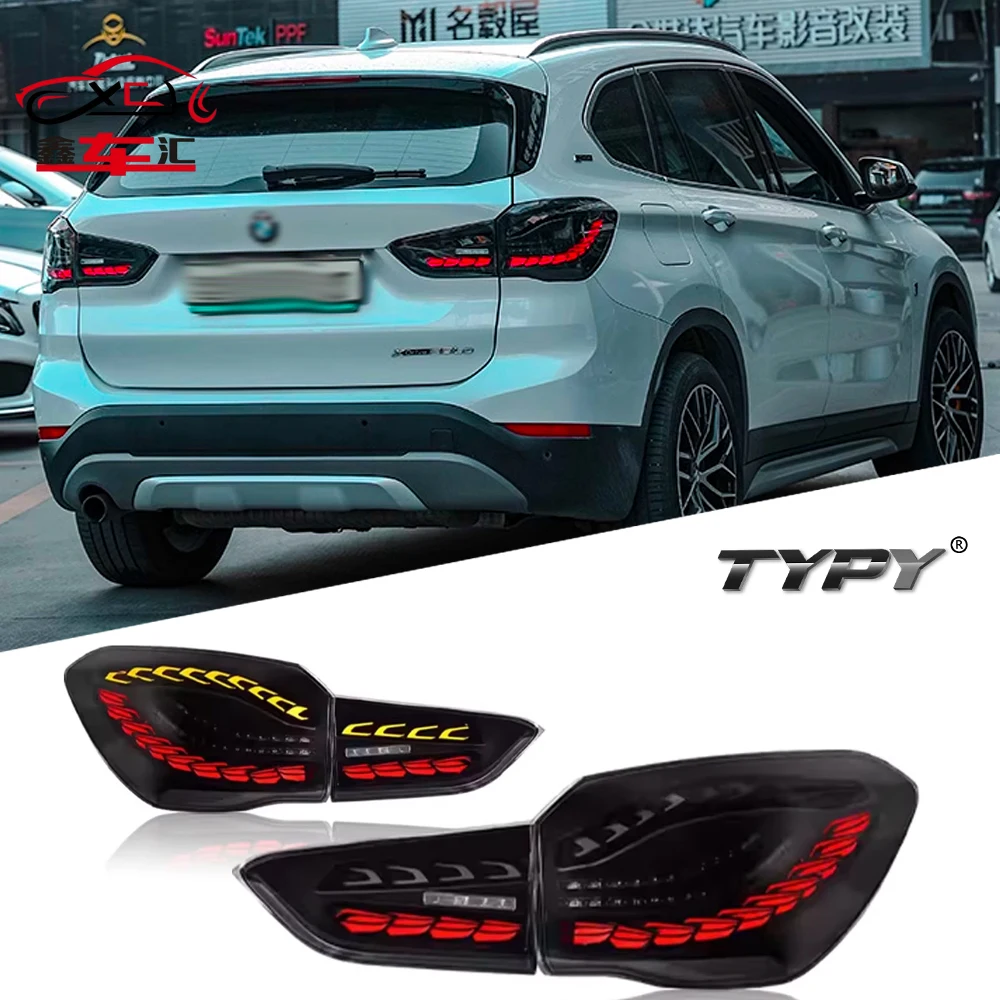 

TYPY Car For BMW X1 F48 LED Taillights 2016-2021 Upgrade Modified to New DRL Dynamic Turn Signal LED Taillight Auto Accessories