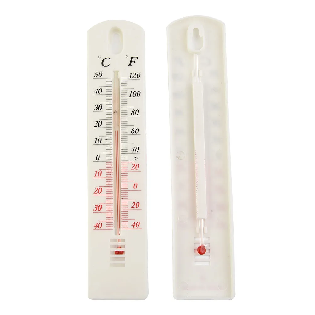 HOT Sale Greenhouse Warehouse Wall Thermometer Hang Resistant Rust Proof Summer Temperature -50℃-+50℃ Easy Use