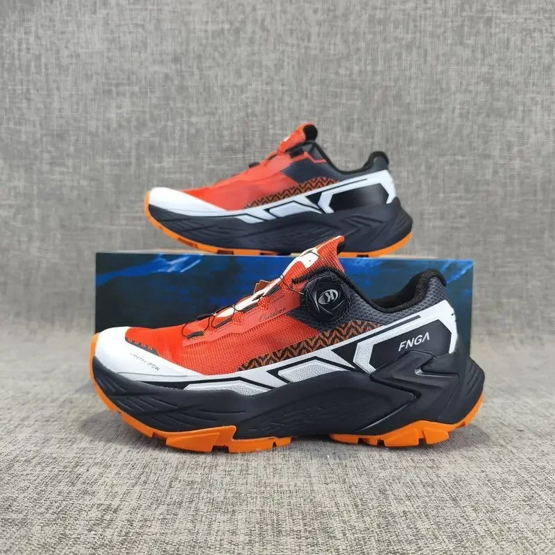 

2026 Men Walking Outdoor Shoe Top Quality Thick Bottom Anti Slip Trekking Sneakers Comfortable Gym Hiking Shoe 39-45