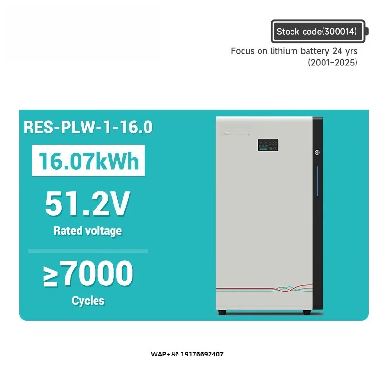 EVE Home Energy Storage System 51.2V 10kwh 15kwh  Off-Grid 314ah Lifepo4 Lithium Battery Wall-Mounted Solar Energy System